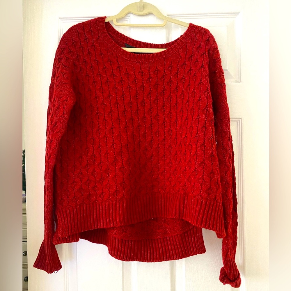 Warm Red Sweater